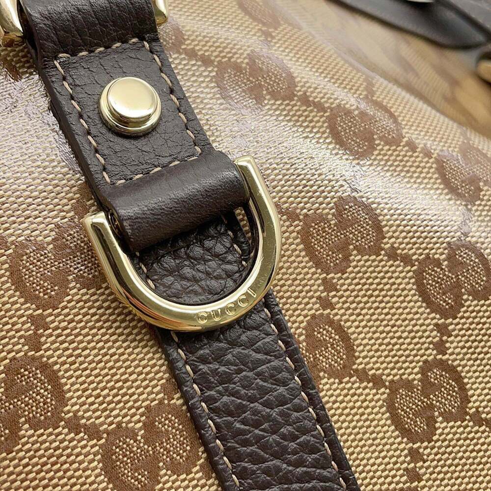 GUCCI Brown Leather Shoulder Bag - Picture 9 of 15